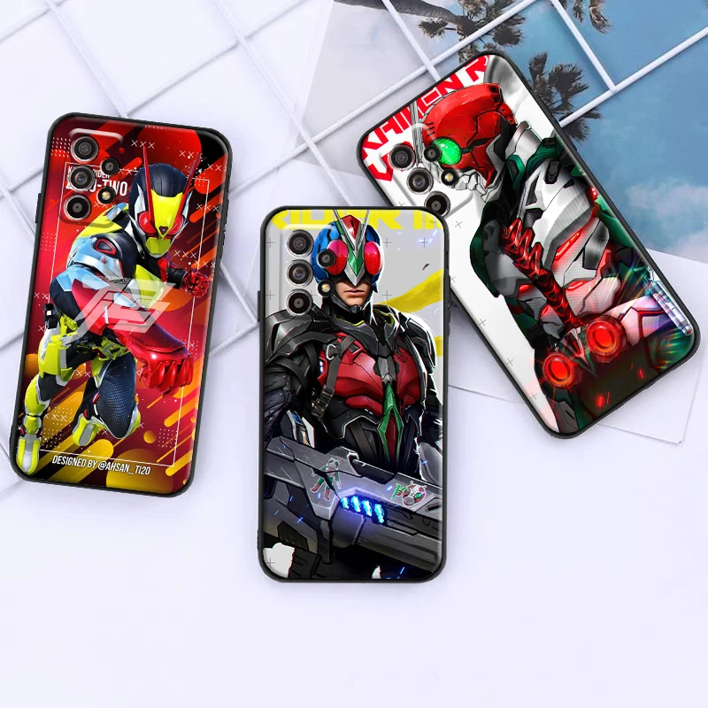 

Bandai Kamen Rider Fashion Classic For Samsung M11 M12 Phone Case Black Carcasa Soft Silicone Cover Funda Coque