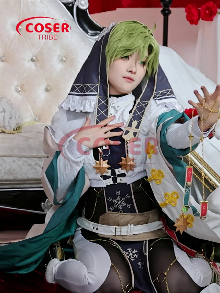 COSER TRIBE Аниме игра Nu Carnival Olivine Хэллоуин Карнавальный ролевой костюм для косплея