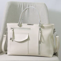 luxury leather ladies handbags large capacity briefcases designer leather handbags one shoulder messenger bags