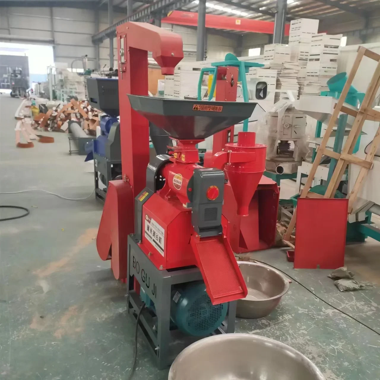 Маленькая комбинированная машина для измельчения риса шлифовальный круг