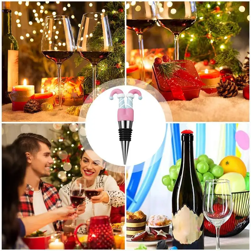 Пробка для винной бутылки многоразовая силиконовая герметичная пробка