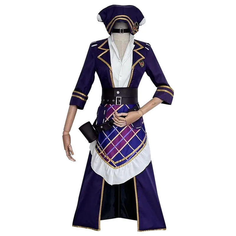 Костюм для косплея Game Identity V Demi Bourbon Barmaid необычный праздничный костюм униформа на