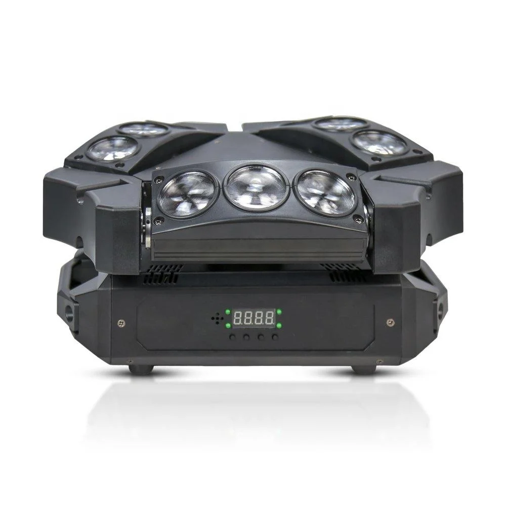 

Мини-паук 9*12 Вт Rgbw 4 в 1 движущаяся головка световая полоса Бесконечность движущаяся головка dj свет s луч светодиодный