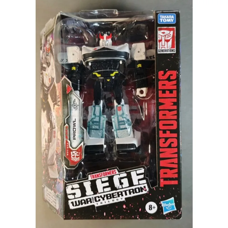 Фото Новые классические игрушки Hasbro Transformers: War for Cybertron Siege WFC-S23 Prowl, аниме-модель, фигурки роботов, игрушки для хобби, подарки №1