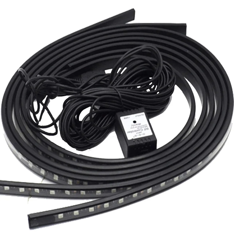 Светодиодная лента для автомобиля гибкая неоновая лампа нижней части кузова с