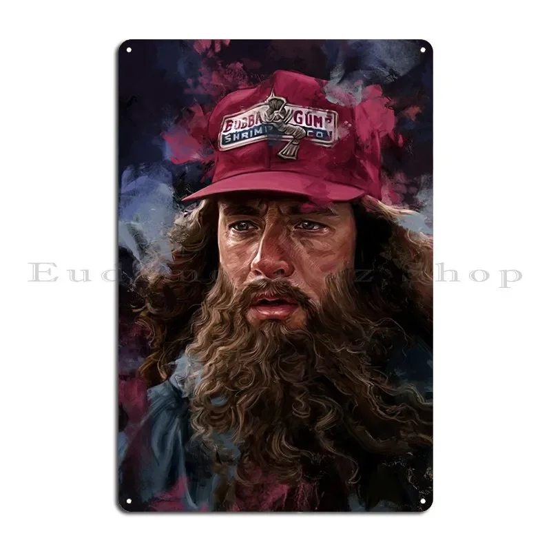 Металлическая вывеска Форрест Гамп