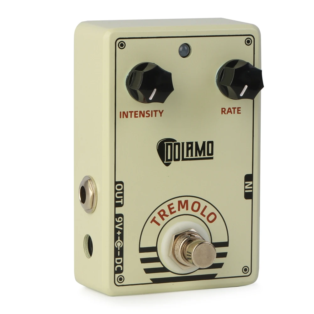 Dolamo D-13 Tremolo педаль для гитарных эффектов Запчасти и аксессуары электрогитары True