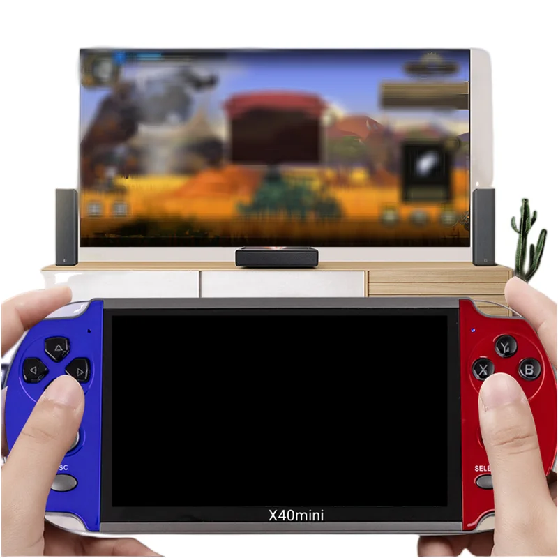 

Handheld Game Console X40/Mini 16G 6.5/7 Inch HD Screen Built-in 10000+ Retro Games Portable Game Video Player For PSP PS1 GBA