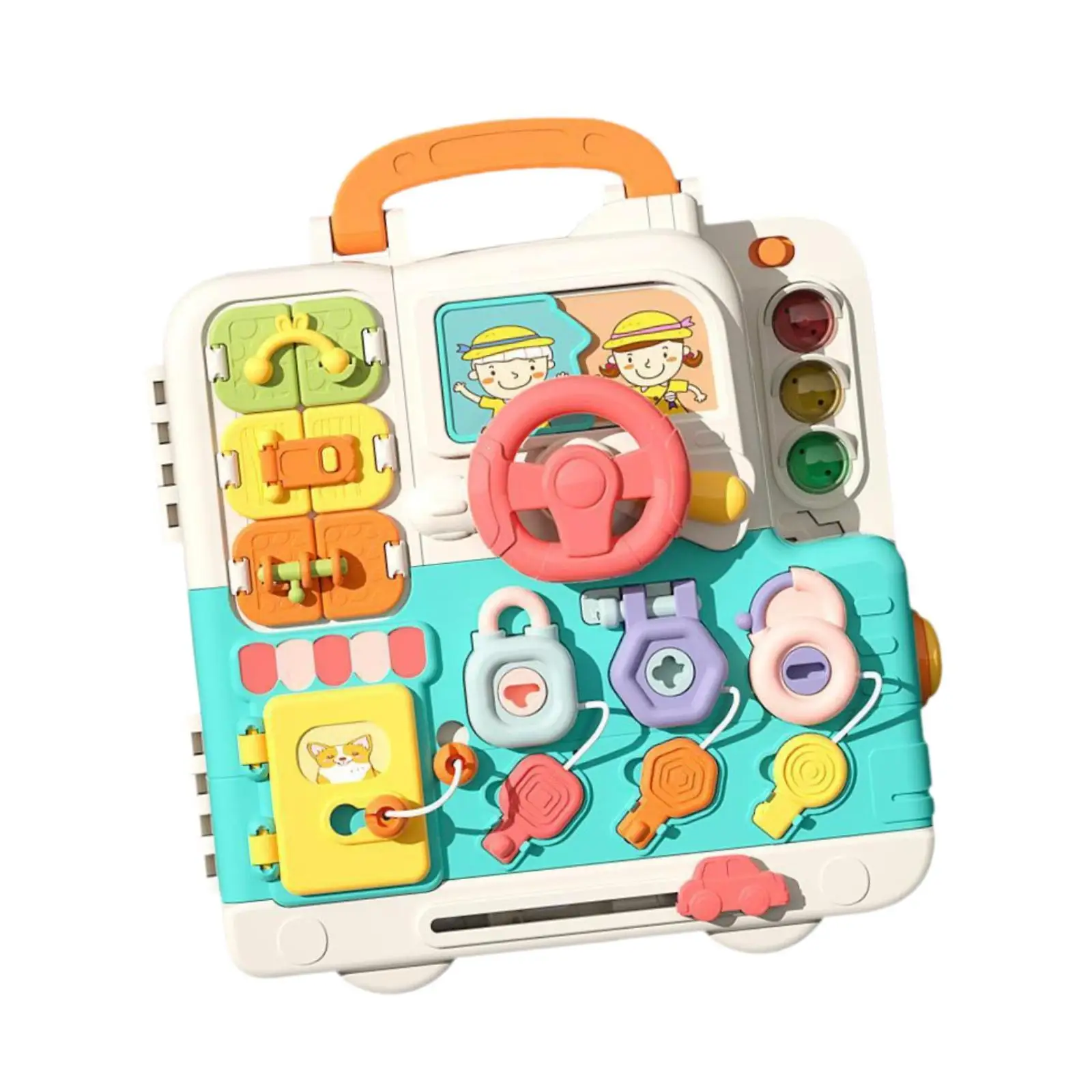 Доска для переключателя Монтессори со светодиодным переключателем света