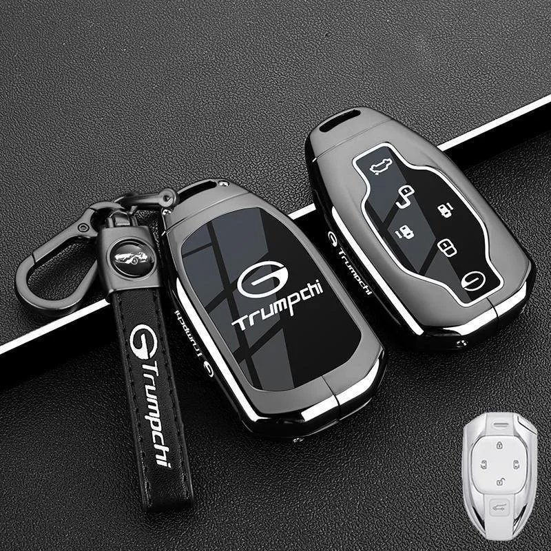 

Чехол для автомобильного ключа из цинкового сплава для GAC Trumpchi New Empow J11 J12 J13 J15 J16 GS8 GS4 GS3 M8, чехол для ключей, аксессуары для брелока