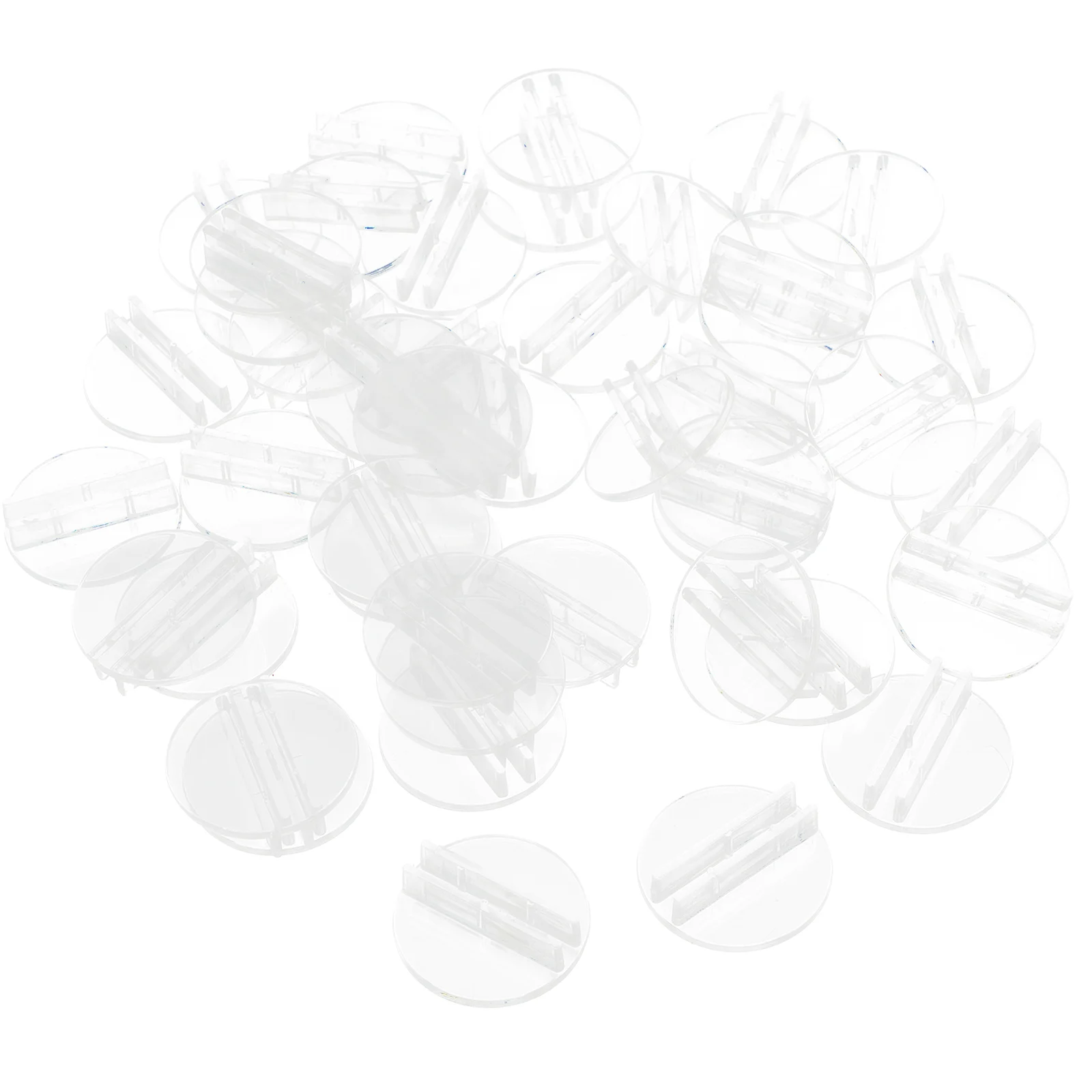 

100 шт., пластиковые держатели для карт