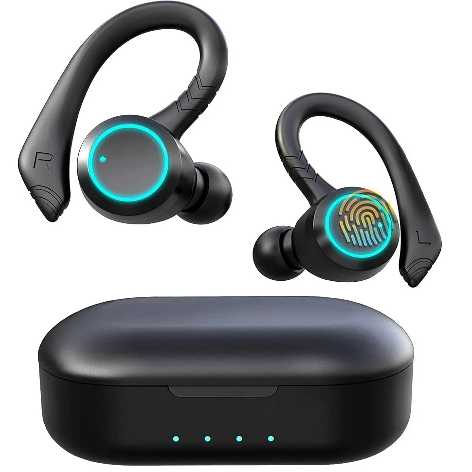 

TWS Earphone Bluetooth-compatible Wireless Headset Deep Bass Earbuds True Wireless Stereo Headphone With Mic Sport Earphone