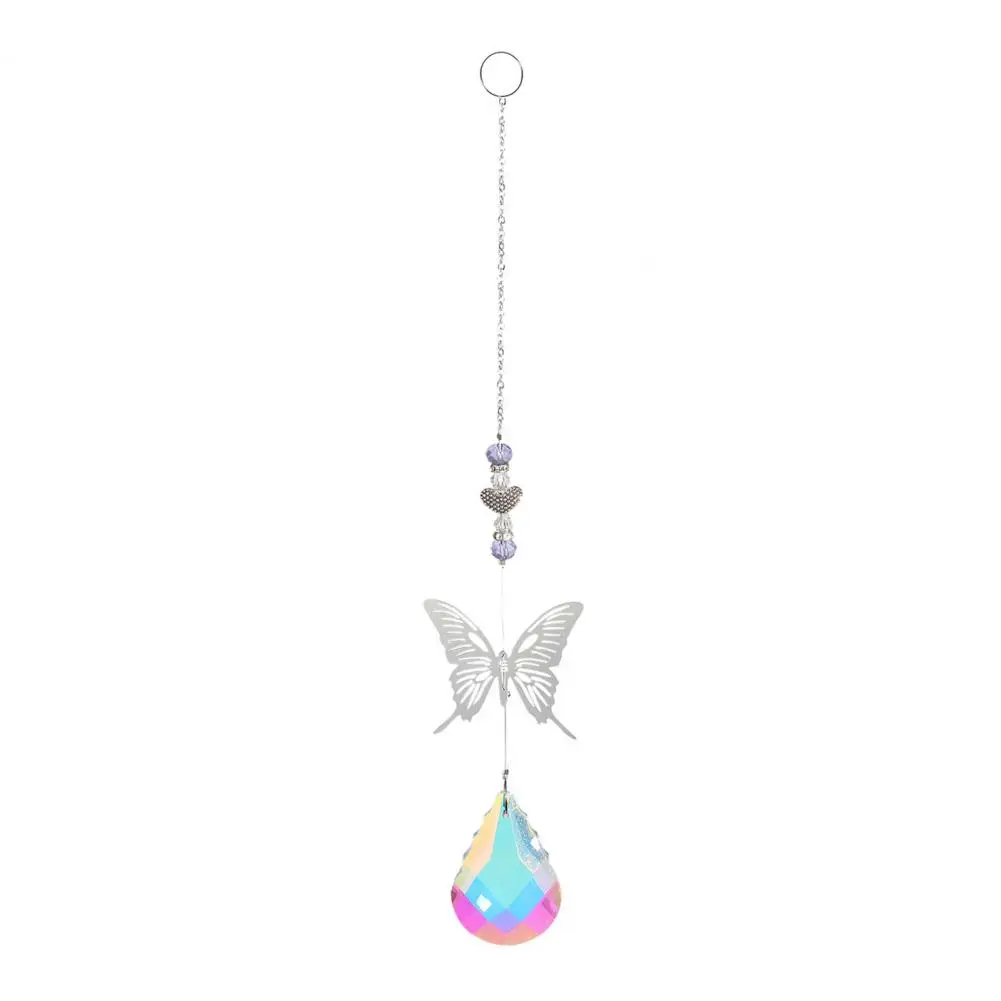 

Long Lasting Fashion Hanging Butterfly Shaped Wind Chimes Practical Window Ornament Ornamental for Window