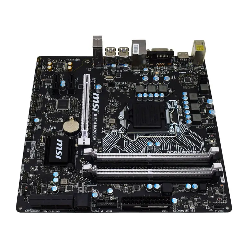 MSI B150M BAZOOKA 1151 Motherboard DDR4 Support Core i5 7600K 7400T Cpus Intel B150 64GB USB3.0 PCI-E 3.0 Micro ATX |