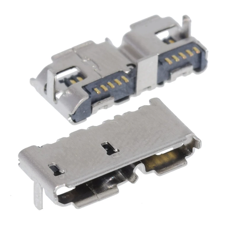 Бесплатная доставка 100 шт. Micro USB 3 0 B Тип SMT гнездовой разъем для жестких дисков