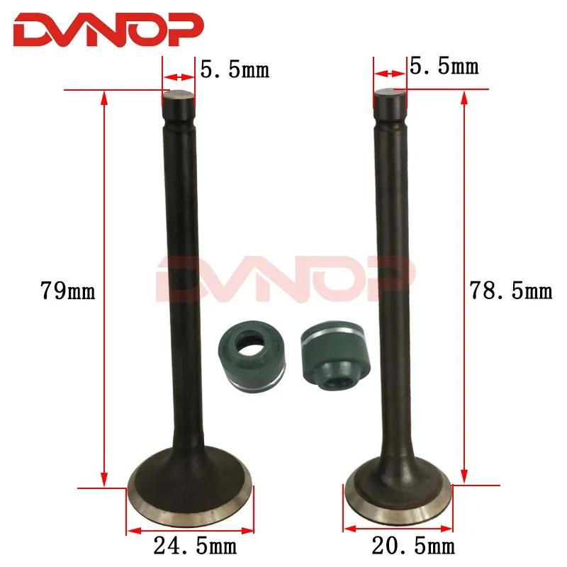 

Мотоциклетный CBT125 CBT150 CA250 DD250 QJ250 CBT250 клапан с сальник и впускной клапан выпускной Выпускной канал для Honda 250cc