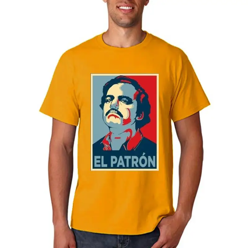 

Cool Tee Shirts Pablo escobar el patron Men T-Shirts Family Large and Tall Size Merchandise