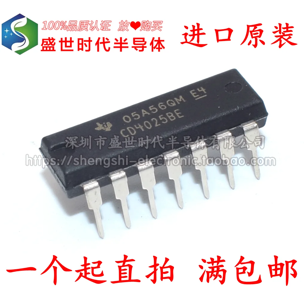 

10 шт./партия CD4025BE CD4025 DIP-14