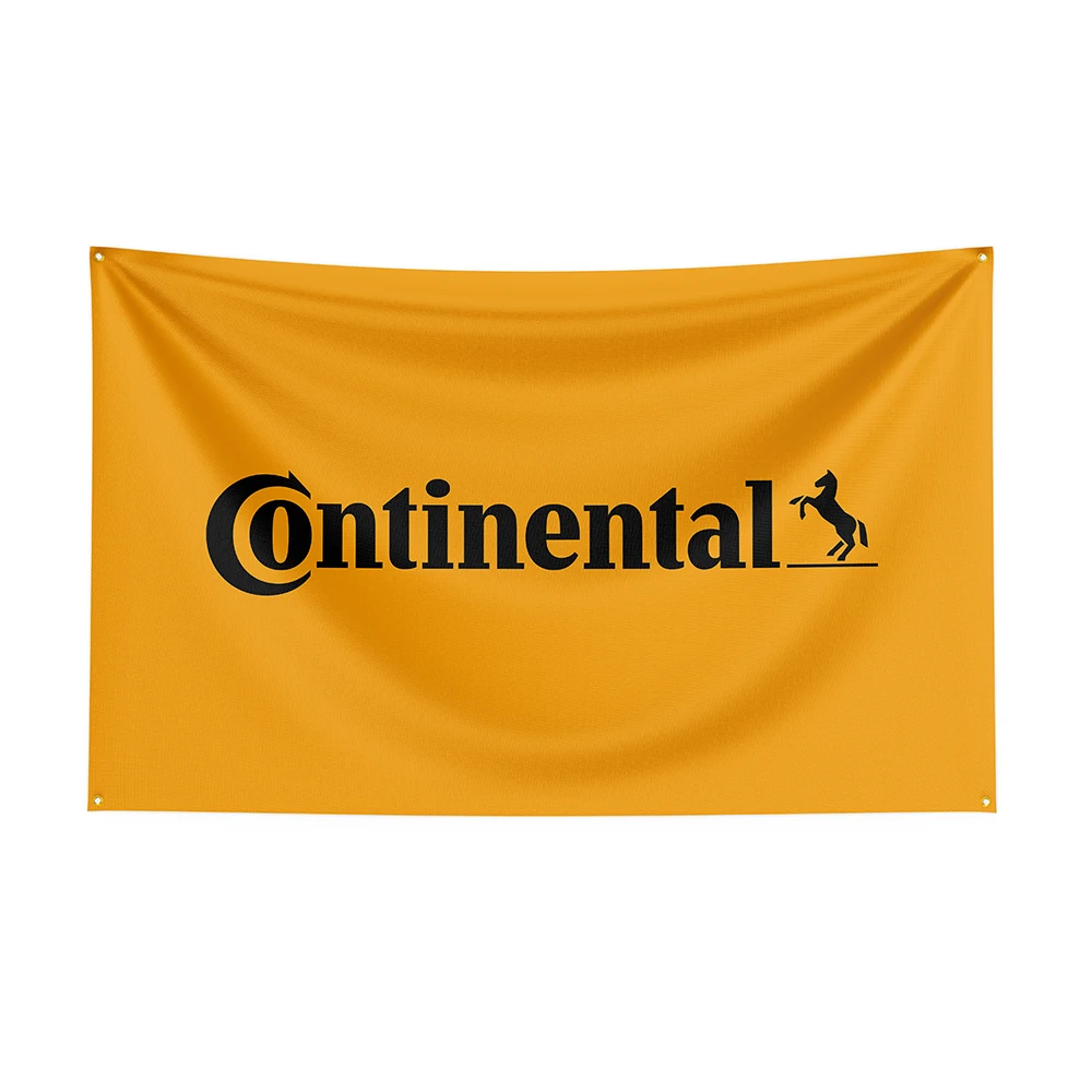 

90x50cm Continentals Flag Polyester Printed Racing Car Banner For Decor -ft Flag DecorFlag Banner For Decor