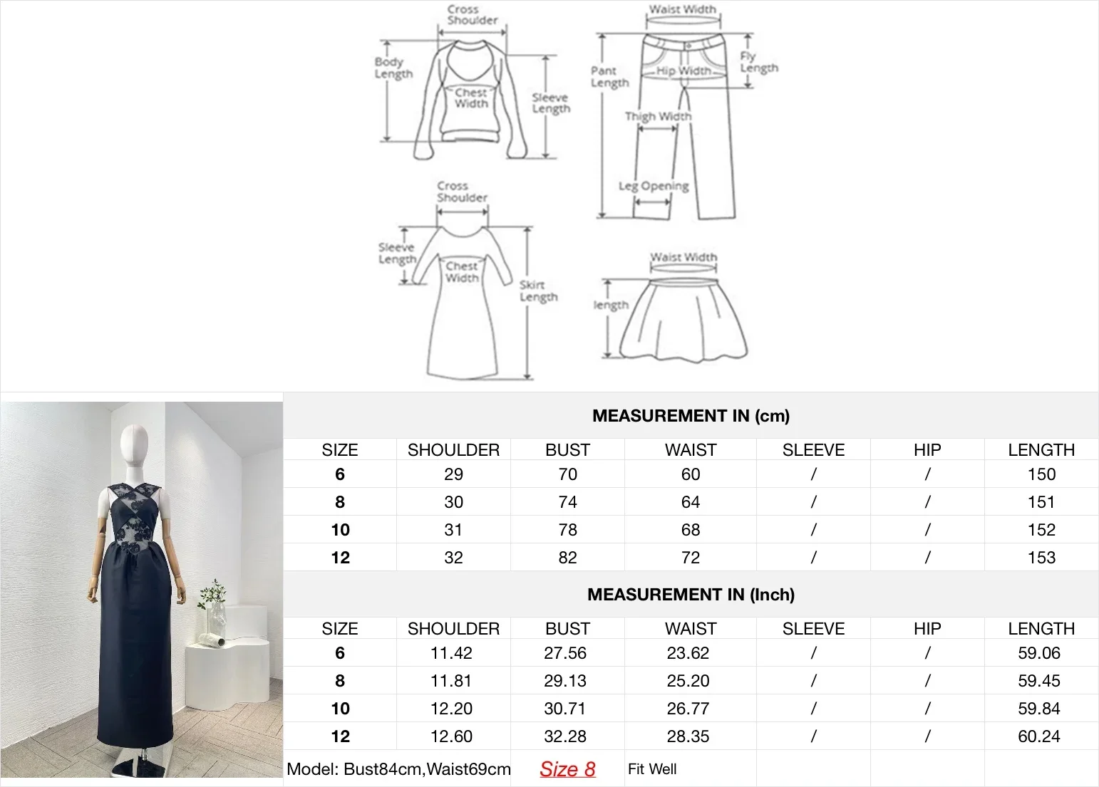 Новые поступления черное кружевное лоскутное платье без рукавов высшего