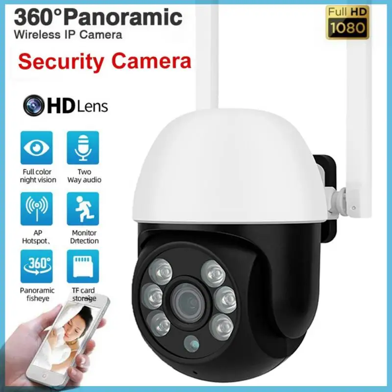 

2.4G Wifi IP Camera Outdoor AI Human Detection Wireless Camera Auto Tracking Audio Network CCTV Surveillance Security Home Cam