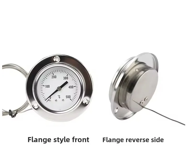 500-градусный термометр для духовки для пиццы, термометр для печи, термометр-указатель из нержавеющей стали, устойчивый к высоким температурам