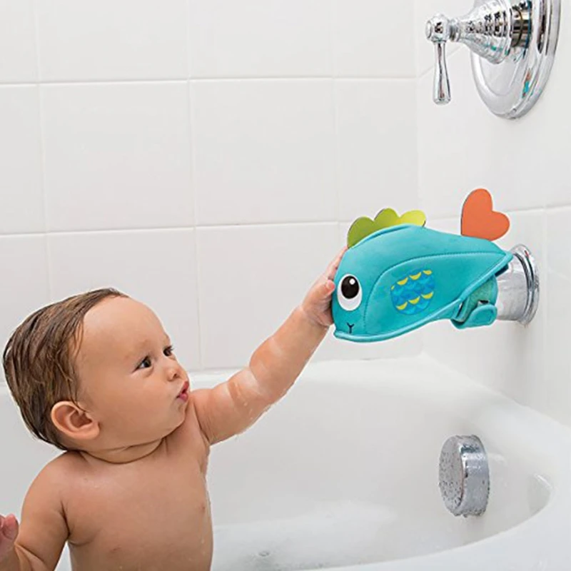 

Practical Bathtub Faucet Cover Fish-shaped Water Faucet Mouth Protector Healthy