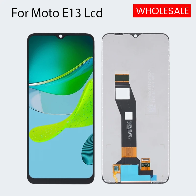 

ЖК-дисплей 6,5 дюйма для Moto E13, сенсорная панель, дигитайзер в сборе для Motorola Moto E13, сменный экран с инструментами