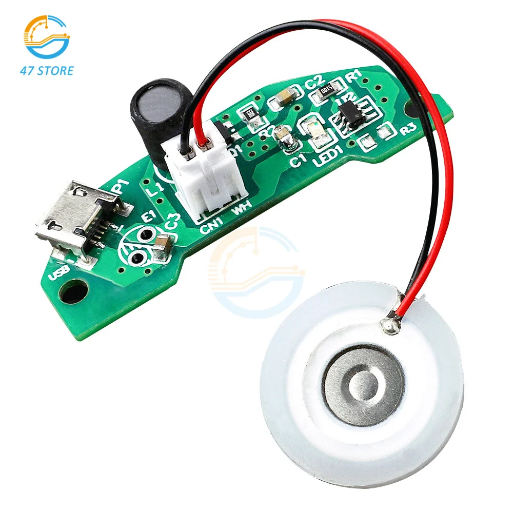 

16MM 1.5-2W Ultrasonic Mist Maker Atomizer Atomizer Film Plate Accessories Humidifier Module DC 5V