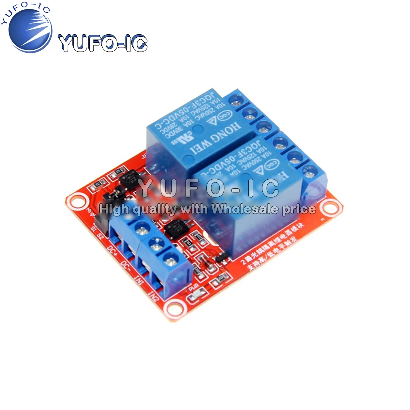 1/2/4/8-канальный релейный модуль 5 В оптическая соединительная изоляция