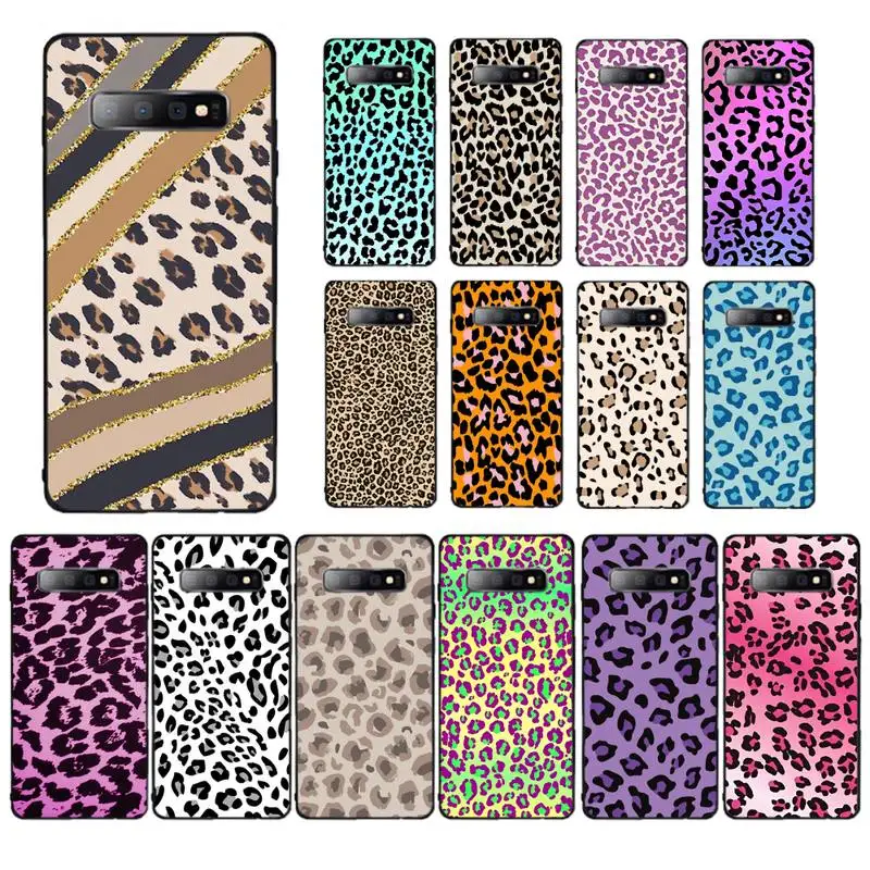 

MaiYaCa Leopard Print Phone Case for Samsung S10 21 20 9 8 plus lite S20 UlTRA 7edge