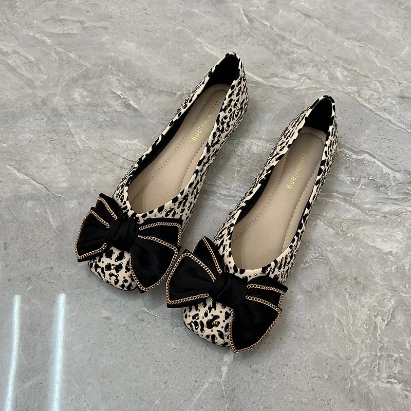 

Flat Sole Single Shoes Women's Autumn And Winter 2022 New Autumn Shoes All Season Boat Shoes 3781