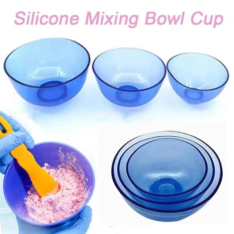 1 компл. стоматологическая силиконовая чаша для смешивания гибкий