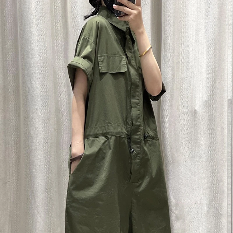 Vintage Solid Women Capris Summer 2023 Straight Drawstring Knee-Length Casual Female Clothing Top Quality