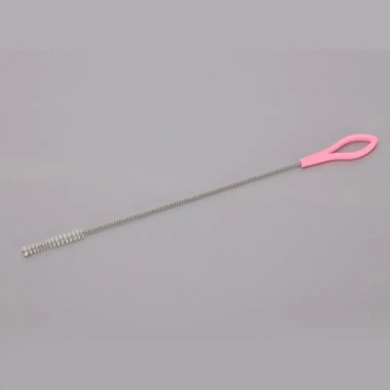 Всасывающая трубчатая щетка из нержавеющей стали мягкая для волос чашка с водой