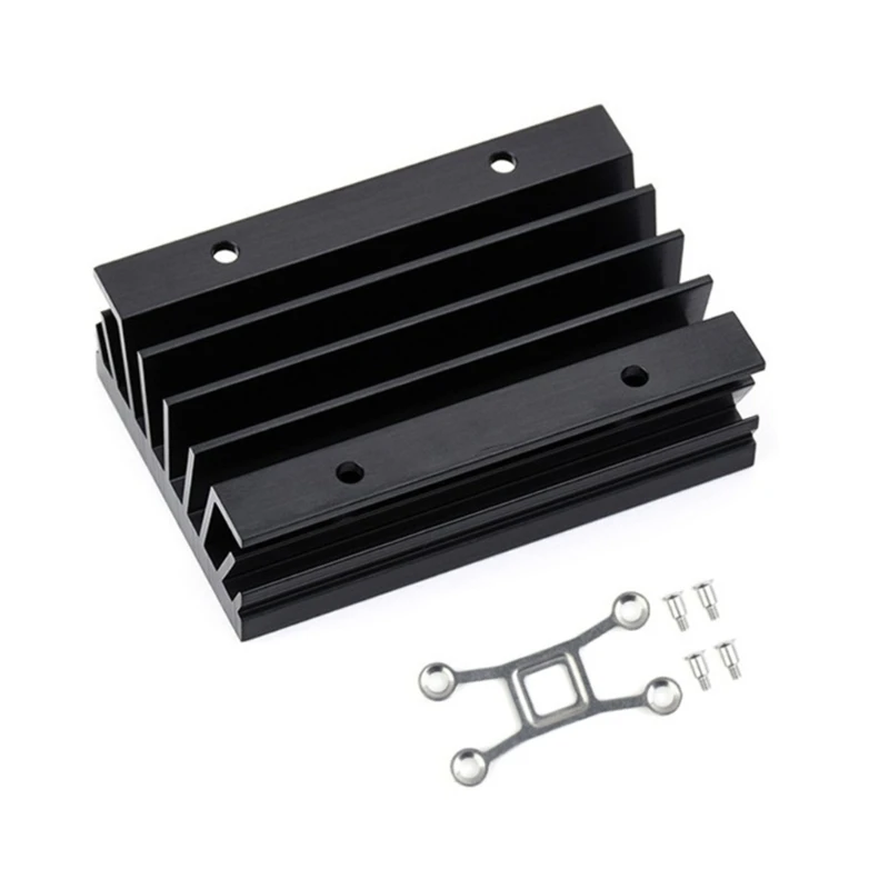 

Aluminum Heatsink with Bracket for Jetson Development Board Shrapnel Reserved Thermal Grease