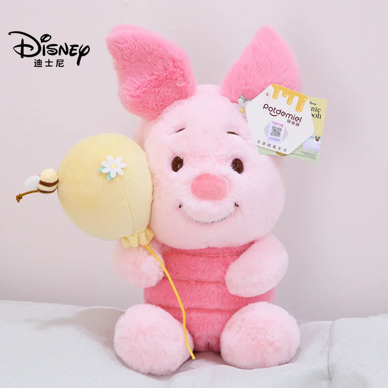 Плюшевые куклы MINISO Disney медведь-Пух сумка через плечо украшенный рюкзак для дома и