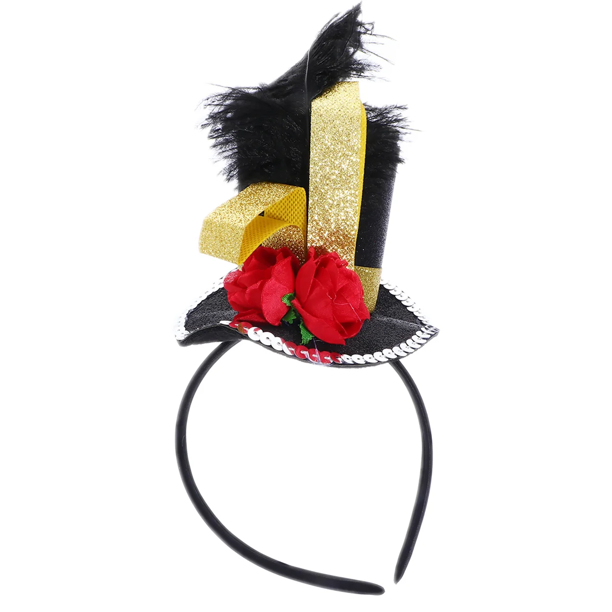 

Hat Hair Minipartyaccessories Cocktail Costume Headpiece Holiday Funny Ornament Head Performance Hairband Cosplay Bandprops