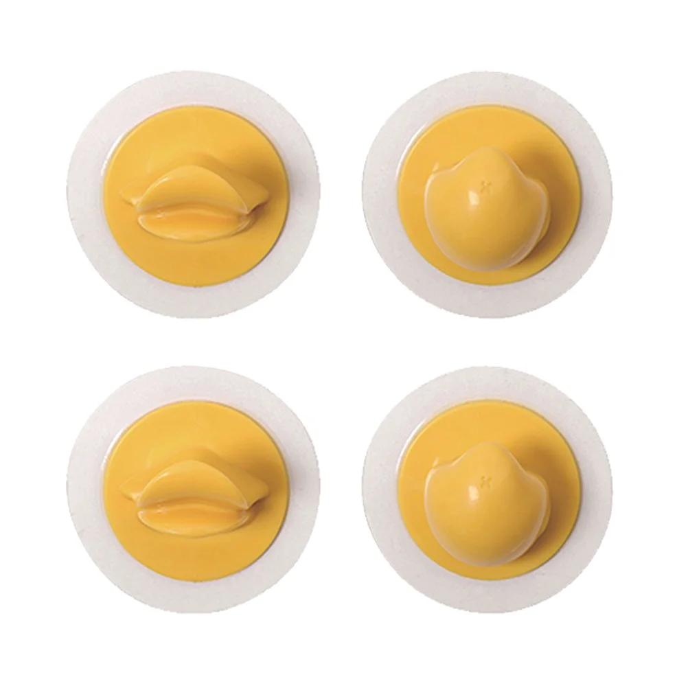 

4pcs Wall Hook Cartoon Creative Punch Free Heavy Duty Durable Wall Glass Rack for Bathroom Kitchen