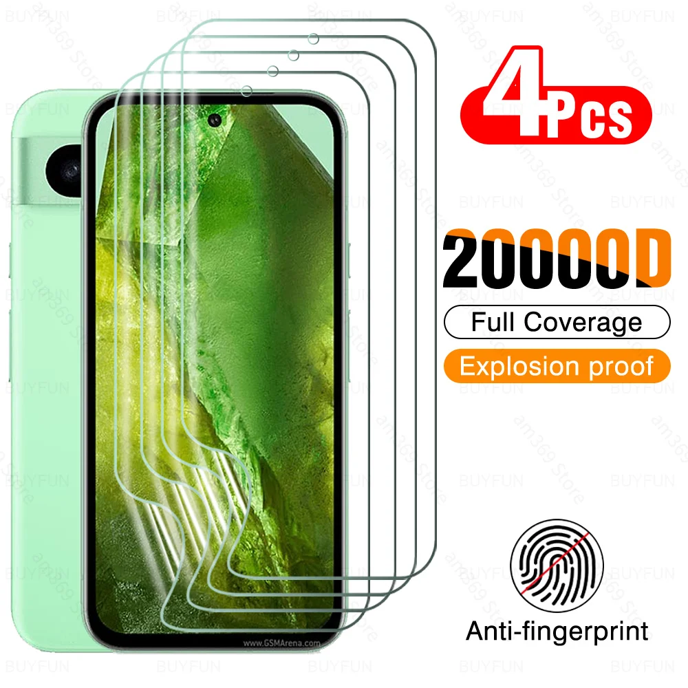 Защитная пленка для экрана мягкая Гидрогелевая Google Pixel 8a Pixel8a 8 7 6 Pro 8Pro 7Pro 7A 6A Pixel8