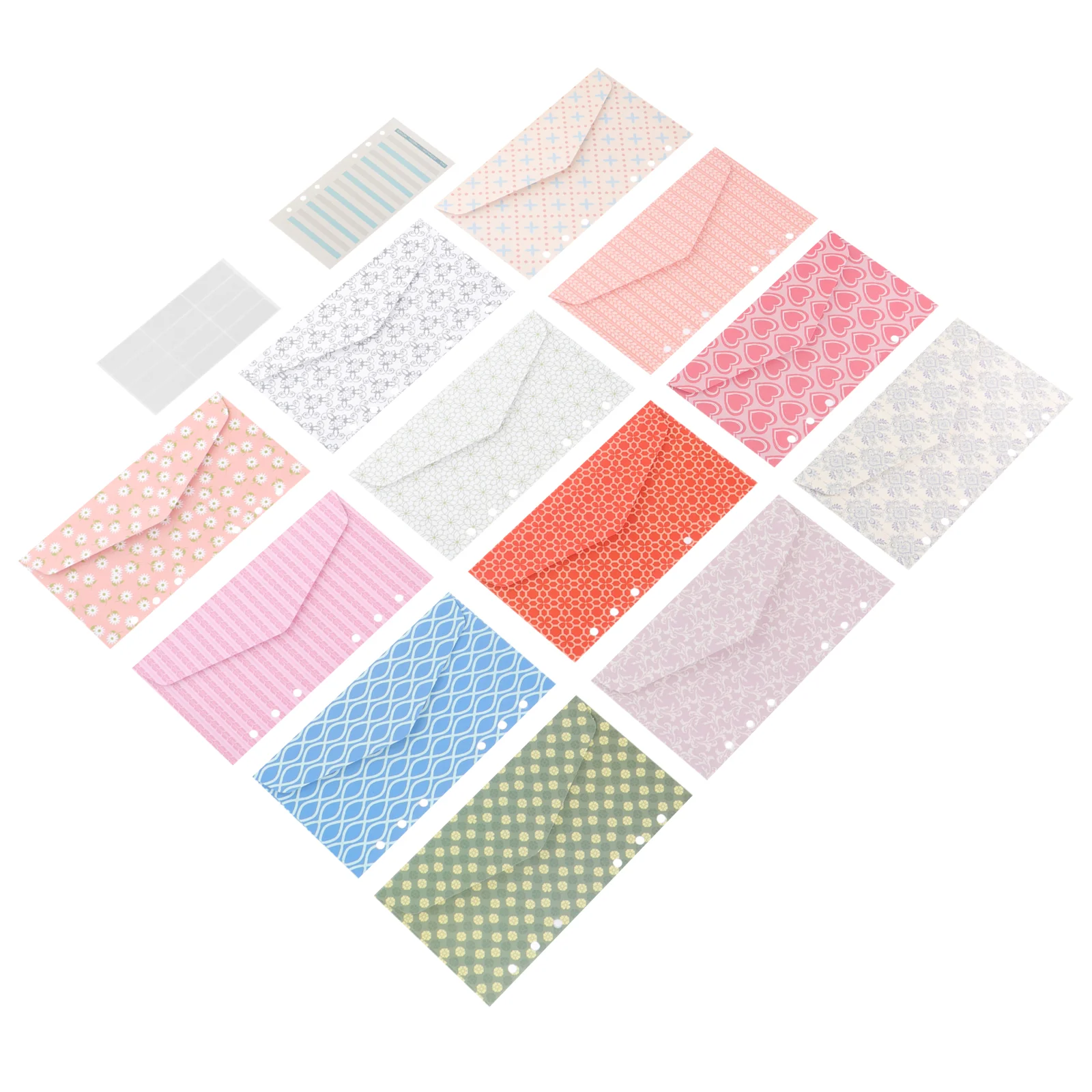 

Envelopes Cash Budget Envelope Binder Money Expense Sheets Budgeting Saving Recording Organizer Stuffing Loose Leaf Sheet