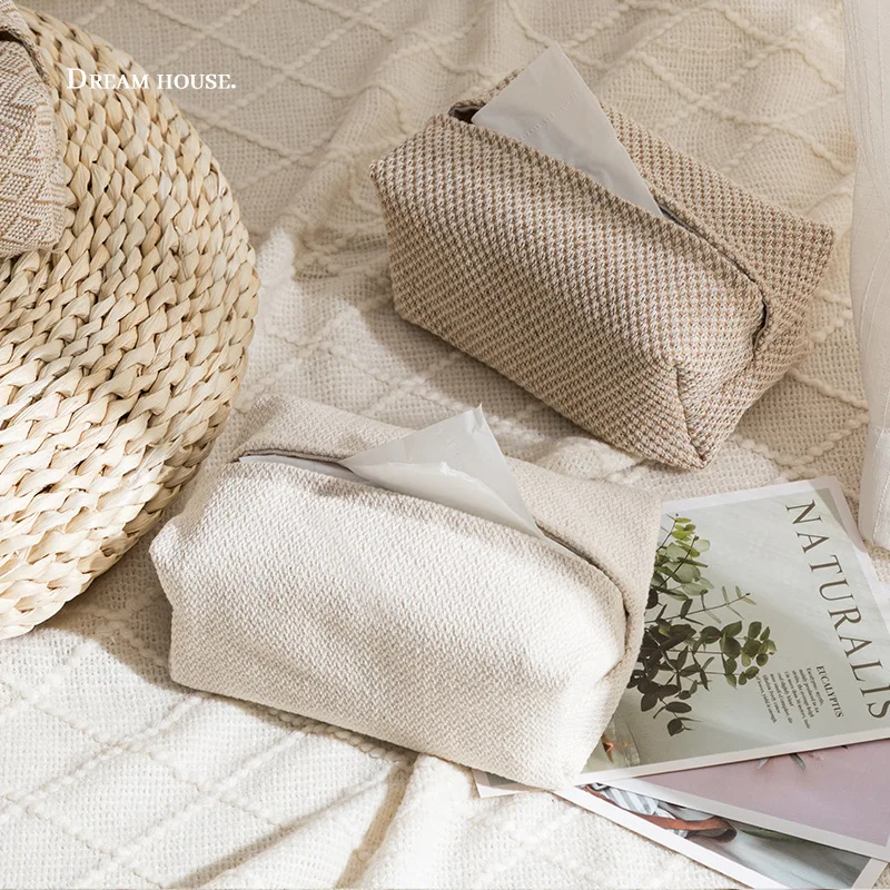 Креативная коробка для салфеток из полиэстера в европейском стиле хранения