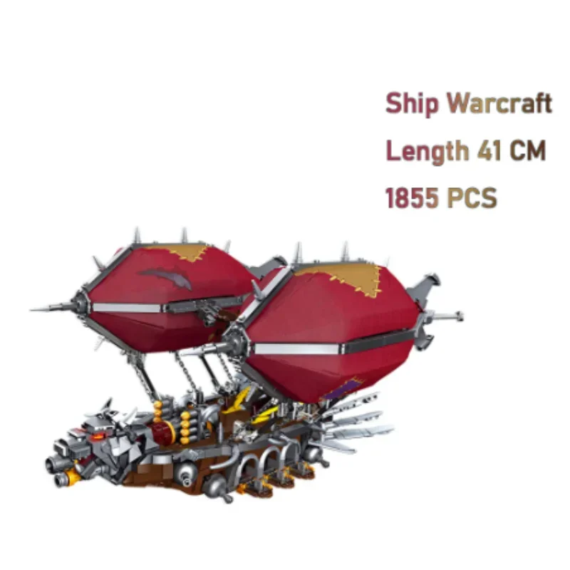 

2023 Новинка 58036 блоки большой корабль научная фантастика корабль Warcraft строительные блоки модель взрослых блоки детские игрушки на день рождения подарки