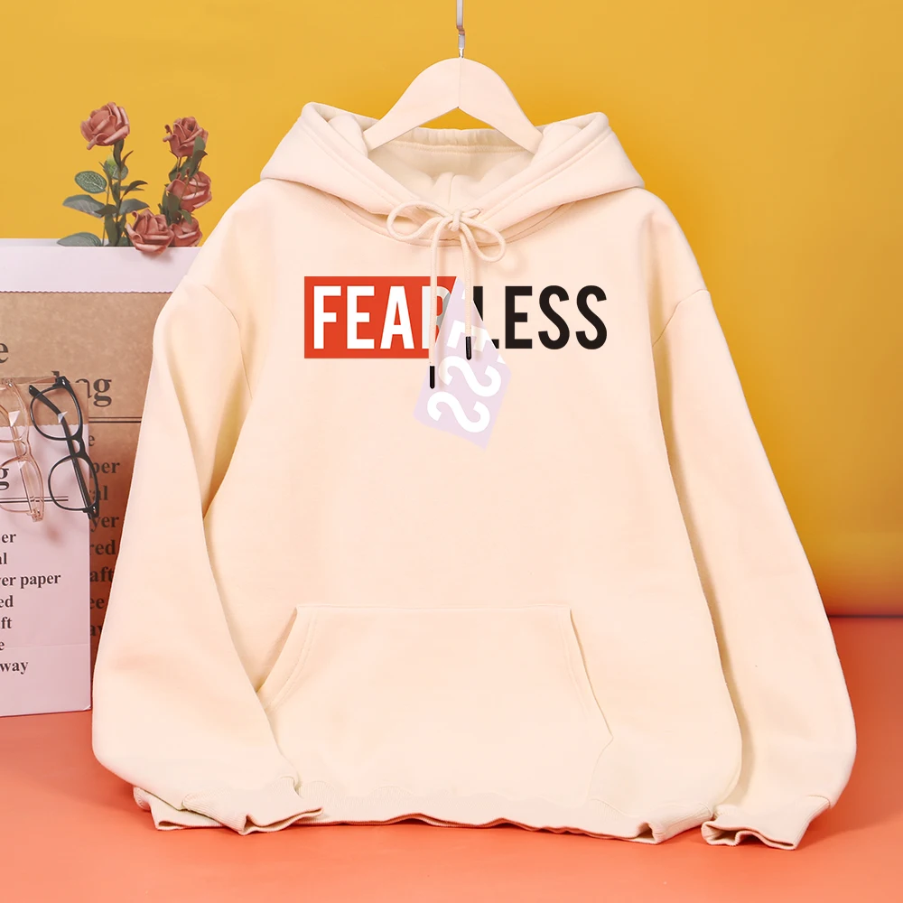 

Tear away your fearness Female Hoody Harajuku M-2XL Daily Streetwear Fashion Quality Hooded Autumn Comfortable hoodies For Woman