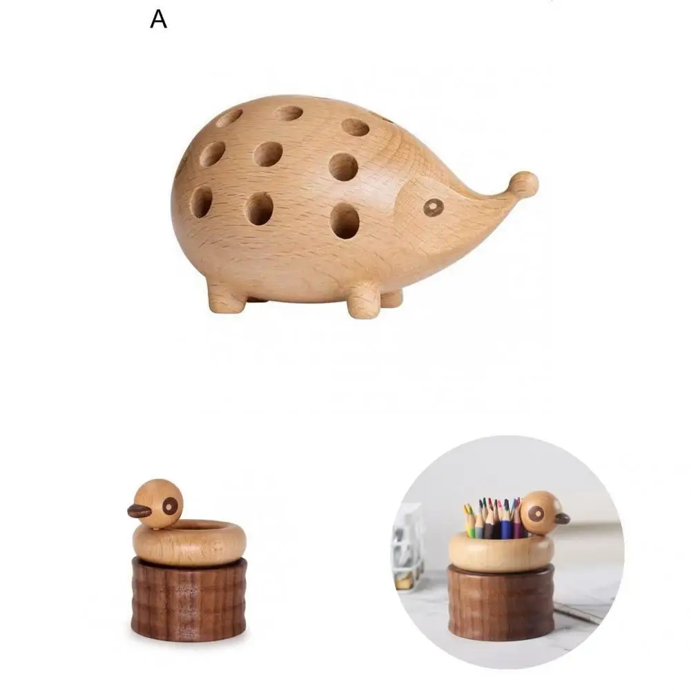 

Fine Workmanship Long Lasting Animal Shaped Pencil Holder Desktop Ornament for Office