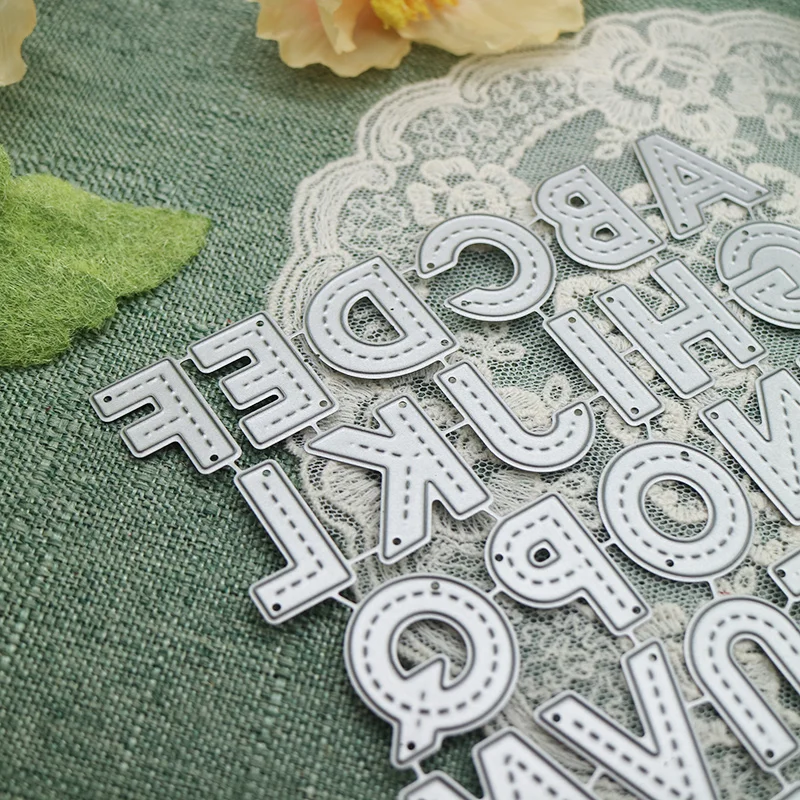 Письмо металлические штампы шаблон штамп вырезанные Скрапбукинг тиснение