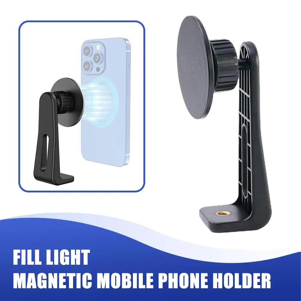Fill Light Magnetic Mobile Phone Holder 360° Mount Tripod For Adjustable Smartphone Ad J2z2