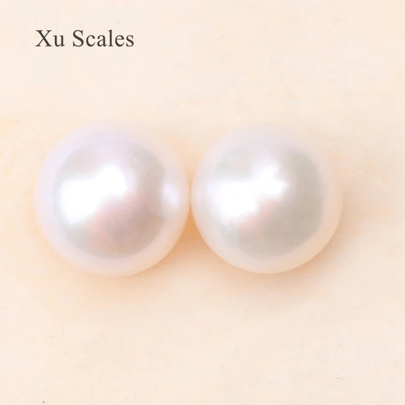 

Natural Freshwater Akoya Pearls 6-7mm Small Bulb Bare Beads Paired with Round White Cool and Warm Luster DIY Earrings Wholesaled