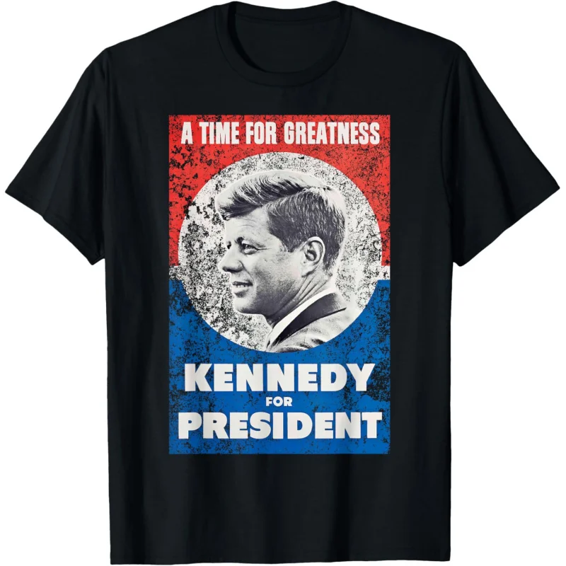 Футболка JFK John F Kennedy for President 2024 футболка с ретро-дизайном плаката