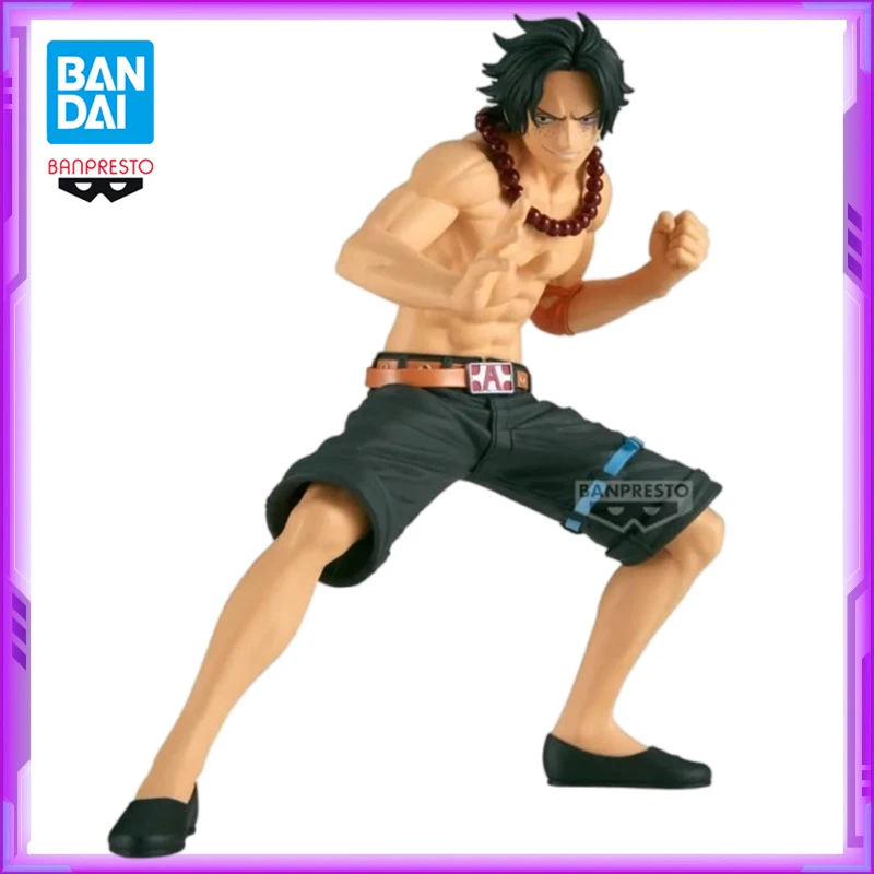 Оригинальные BANDAI Banpresto BRC ONE PIECE Portgas D Ace аниме-фигурки экшн-фигурки модель игрушки
